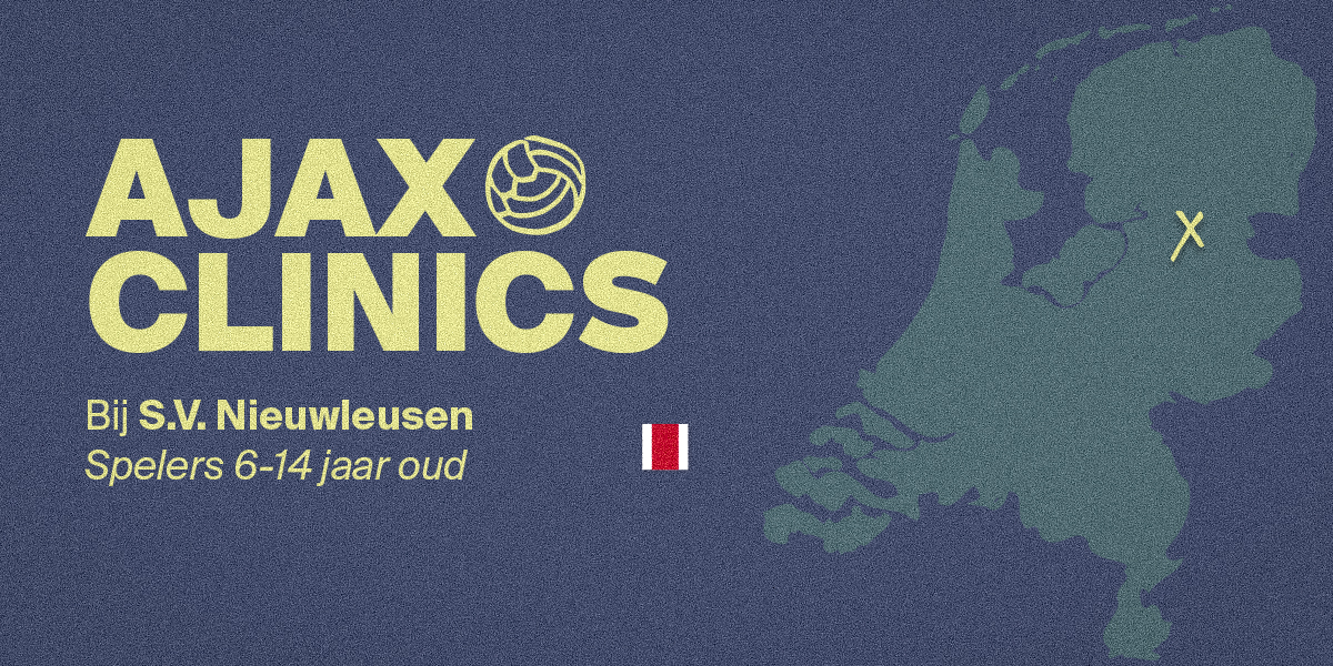 Ajax Clinic bij S.V. Nieuwleusen